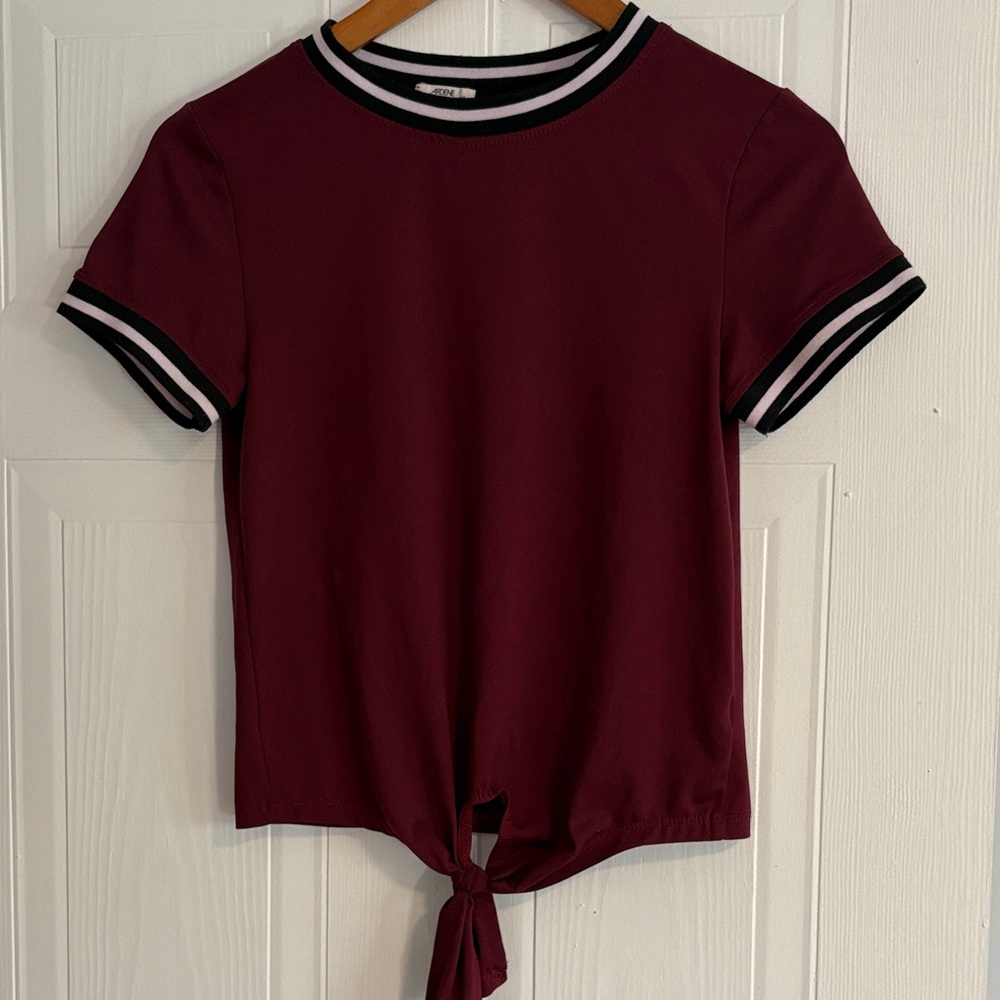 Tie-Front Tee - Excellent Condition
